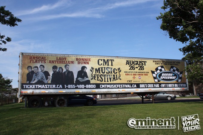 Trailer banner - CMT Music Festival