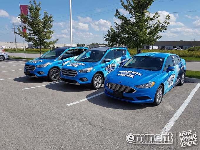 Ford Vehicle Full Wraps - Barrie