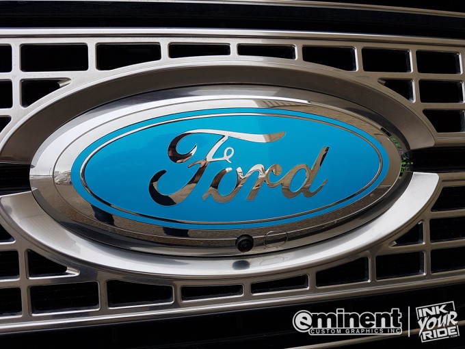 Ford Emblem Decal Overlay