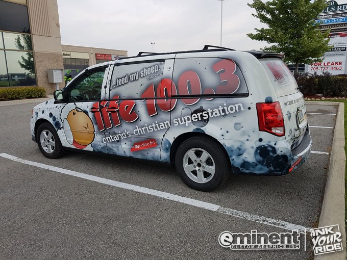 Life.fm Vehicle Wrap - Barrie