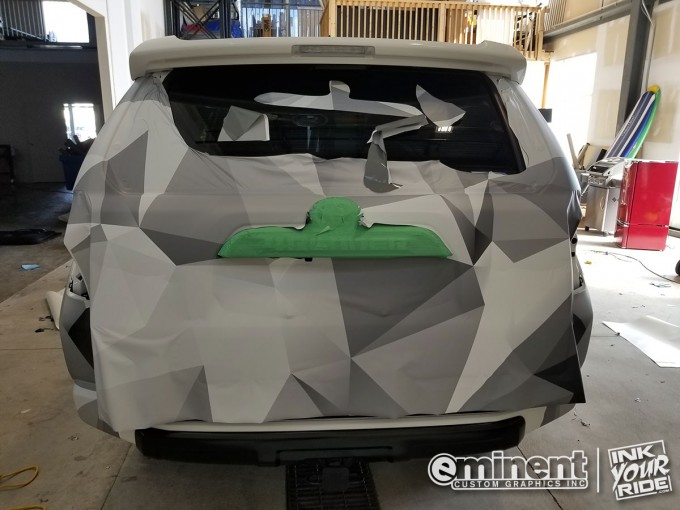 Vehicle Wrap Process with Matte Vinyl - Barrie