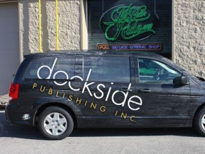 Van wrap - Dockside Publishing