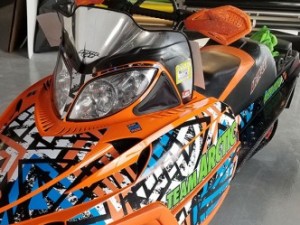 Artic Cat Sled Wrap and Decals