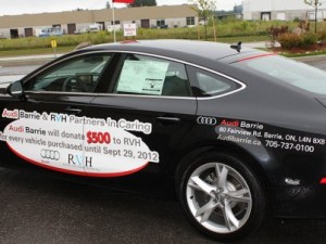 Audi Dealership Custom Graphics