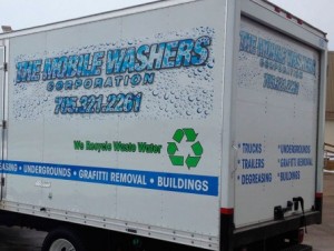 Mobile Washers Truck Wrap - Barrie
