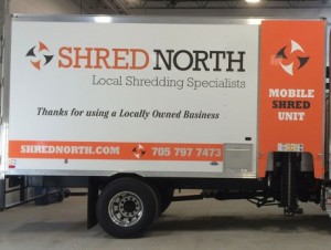 Shred North Truck Wrap - Barrie