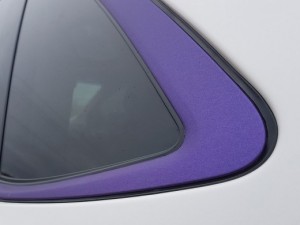 Purple Matte Vehicle Accents