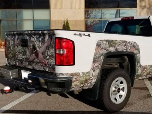 Mossy Oak Camo Partial Vehicle Wrap - Barrie