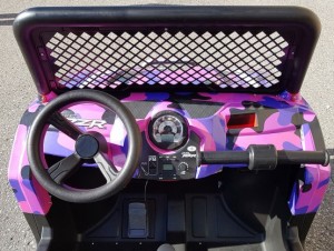 Kids Toy Powerwheels Pink Camo Vehicle Wrap - Barrie